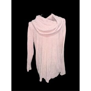 Beautiful Barefoot Dreams Cozychic Ultralite Cowl Neck Sweater Women's Large Pin